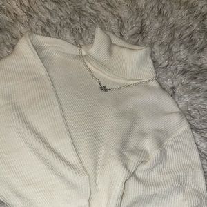 cute cropped turtleneck